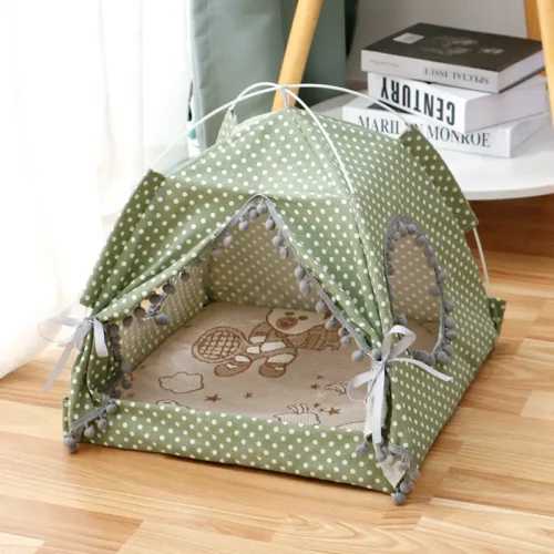 Enclosed Pet Tent Bed