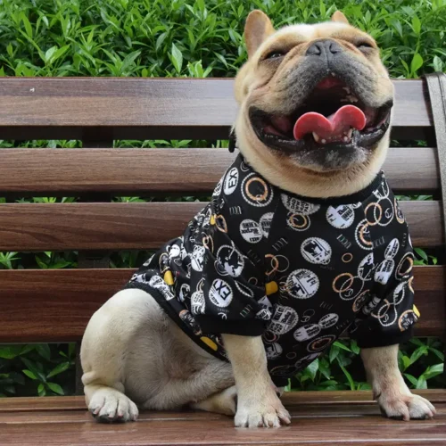 Printed Pet Clothes Spring And Autumn