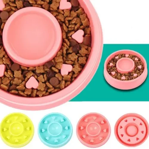 Anti-choke Bowl Plastic Dog Bowl Healthy Feeder