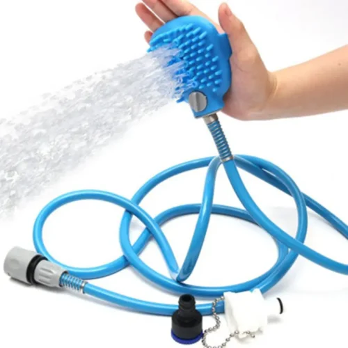 New Pet Bathing Tool Comfortable Massager Shower Tool Cleaning Washing Bath Sprayers